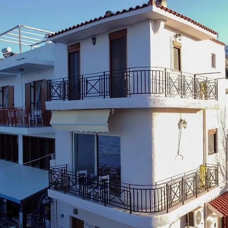 The Island House - Family Size - Overlooking The Aegean - 3 Steps From The