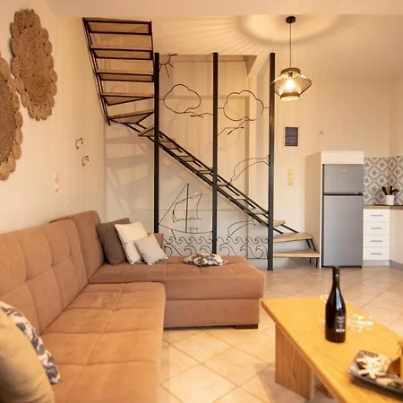 The Island House - Family Size - Overlooking The Aegean - 3 Steps From The